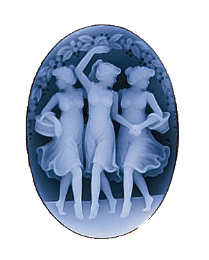 Three Graces Blue